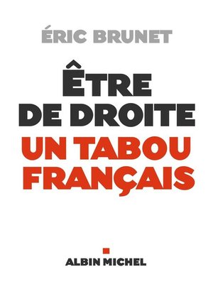 cover image of Etre de droite